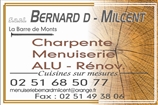 Bernard D. Milcent - menuisier - LA BARRE-DE-MONTS 85550